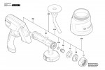 Bosch 3 603 B08 000 Easyspray 18V-100 Spray Pistol 230 V / Eu Spare Parts